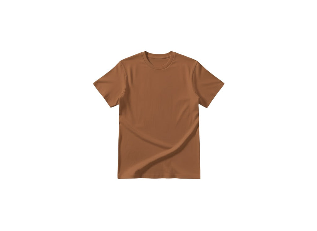 Brown hoodie on a white background