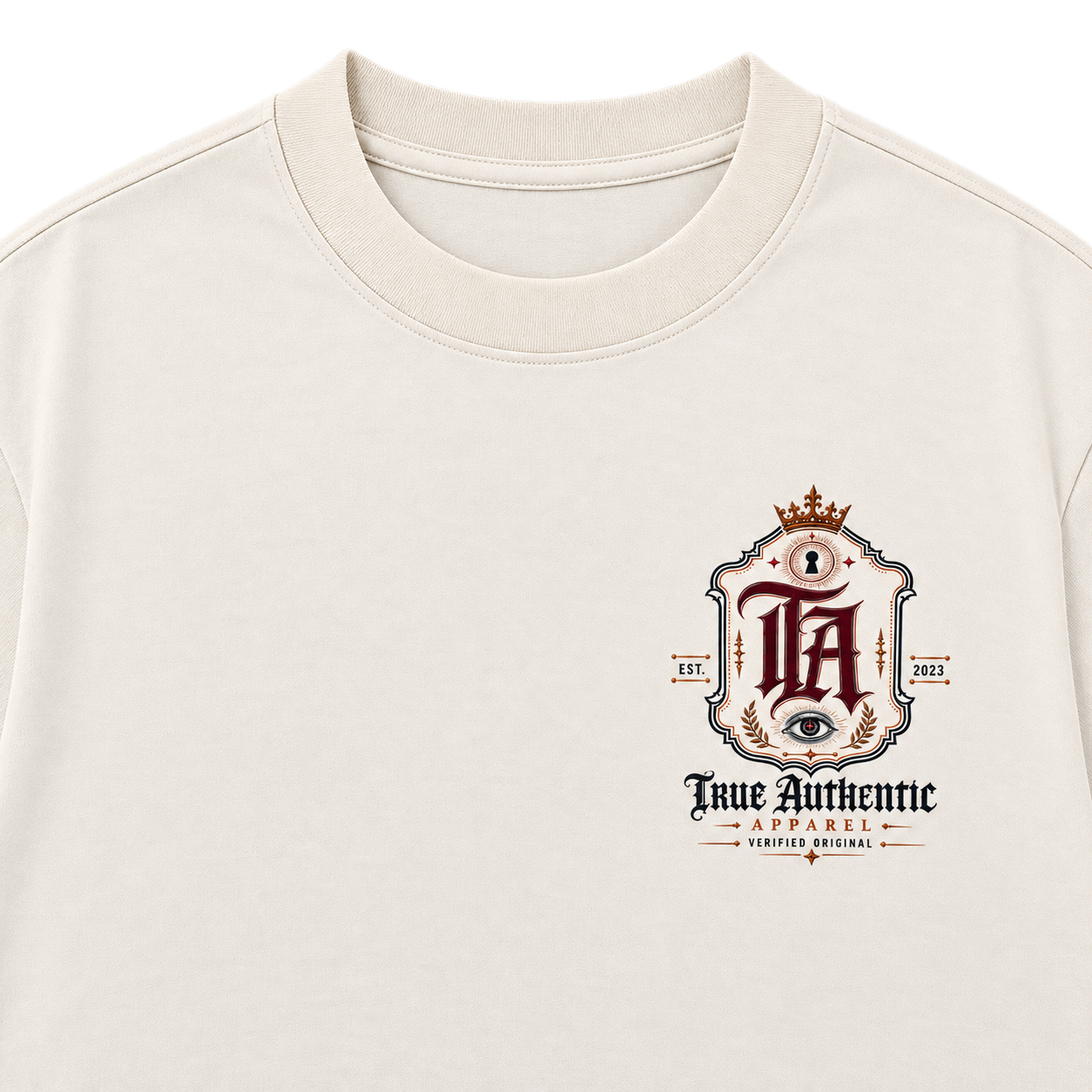 TA Crest Logo Tee – Proof of Identity Collection
