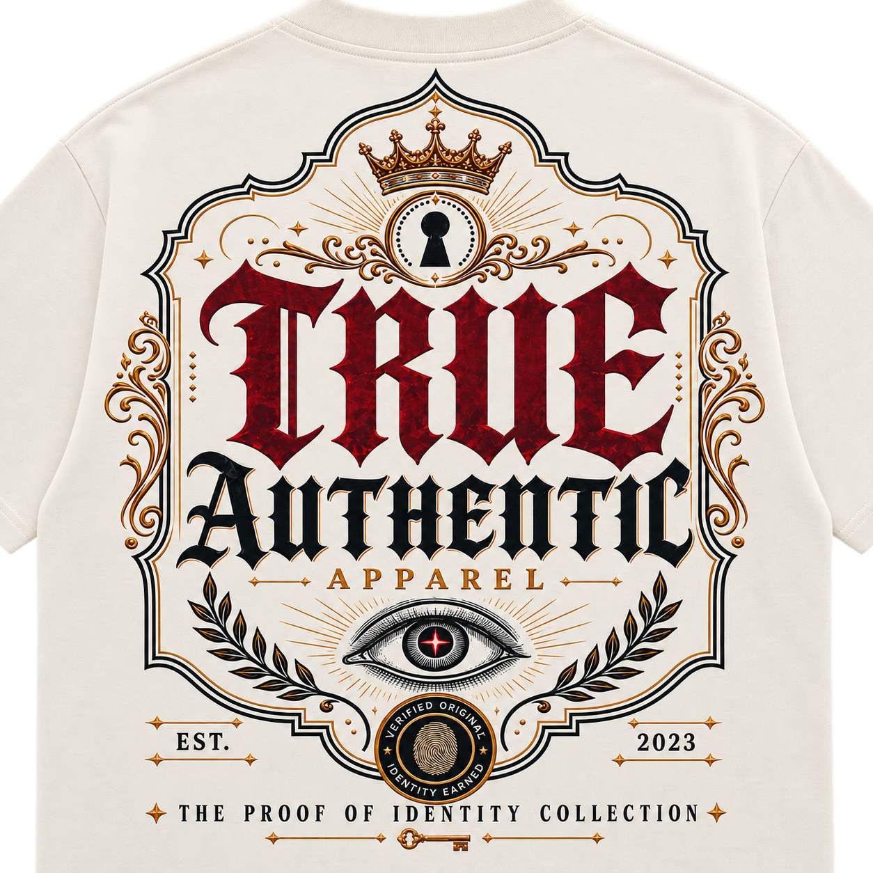 TA Crest Logo Tee – Proof of Identity Collection
