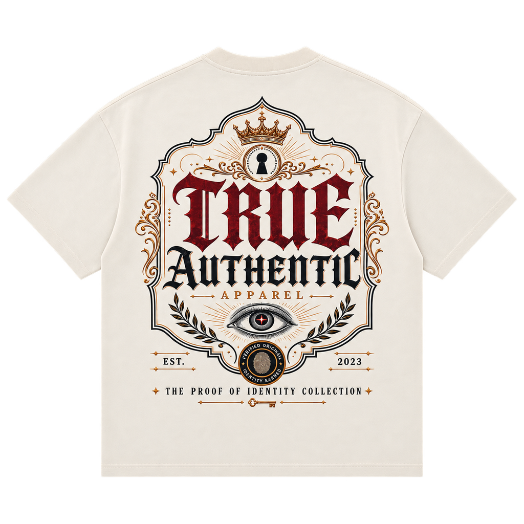 TA Crest Logo Tee – Proof of Identity Collection