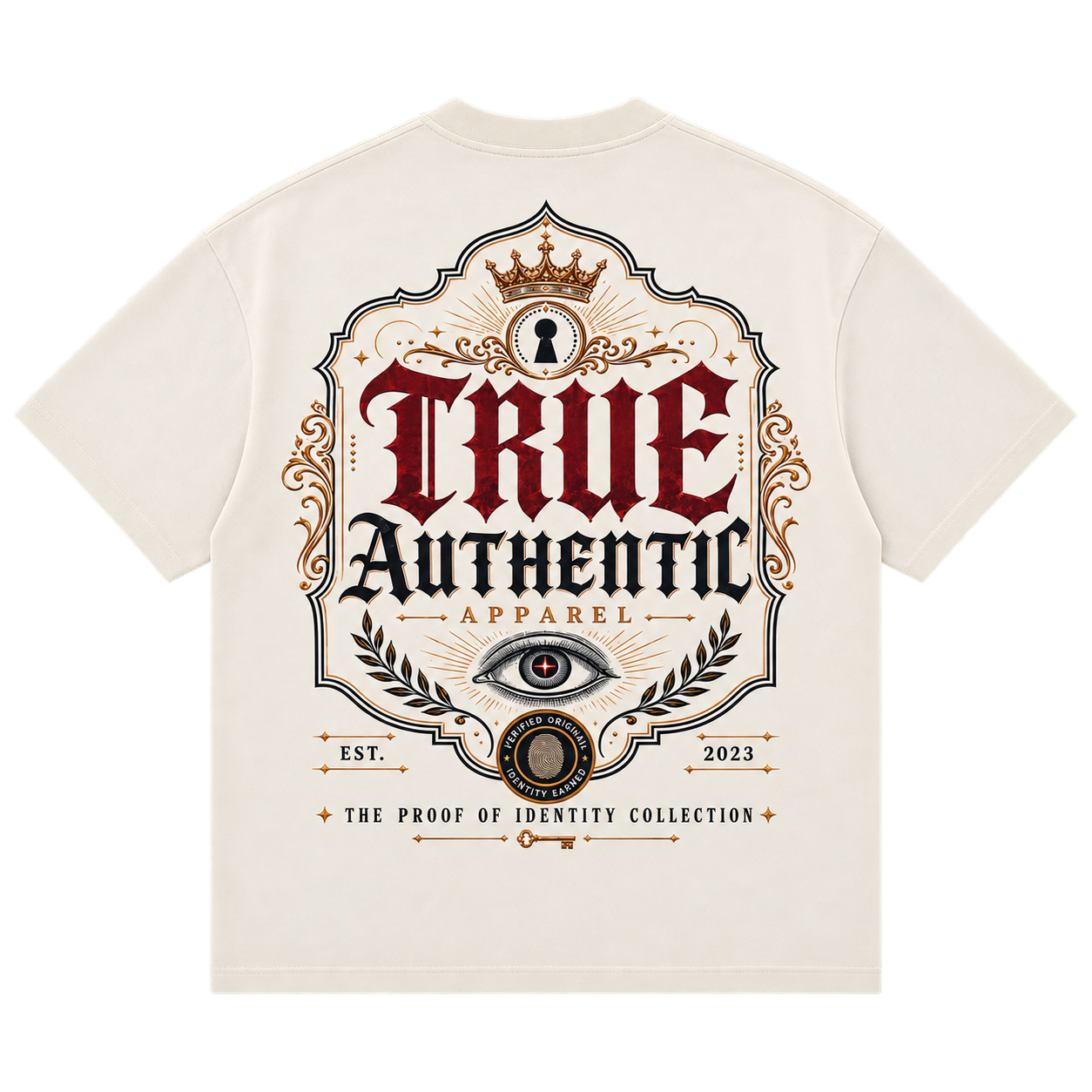 TA Crest Logo Tee – Proof of Identity Collection