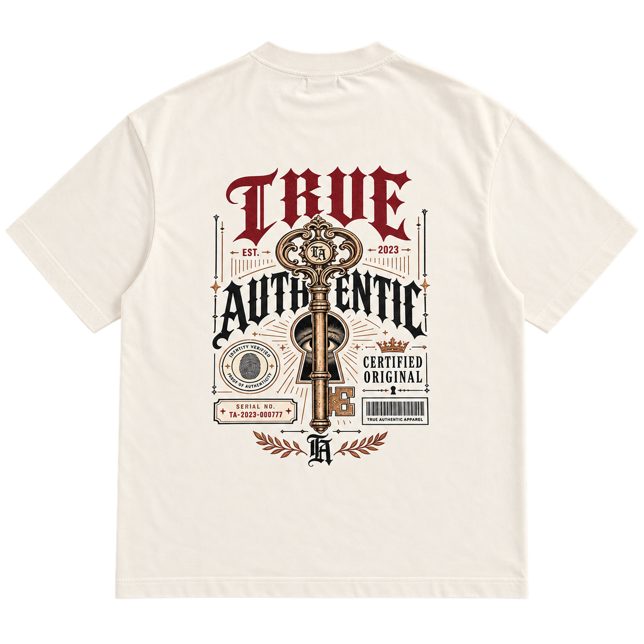 Key of Proof Tee – Proof of Identity Collection