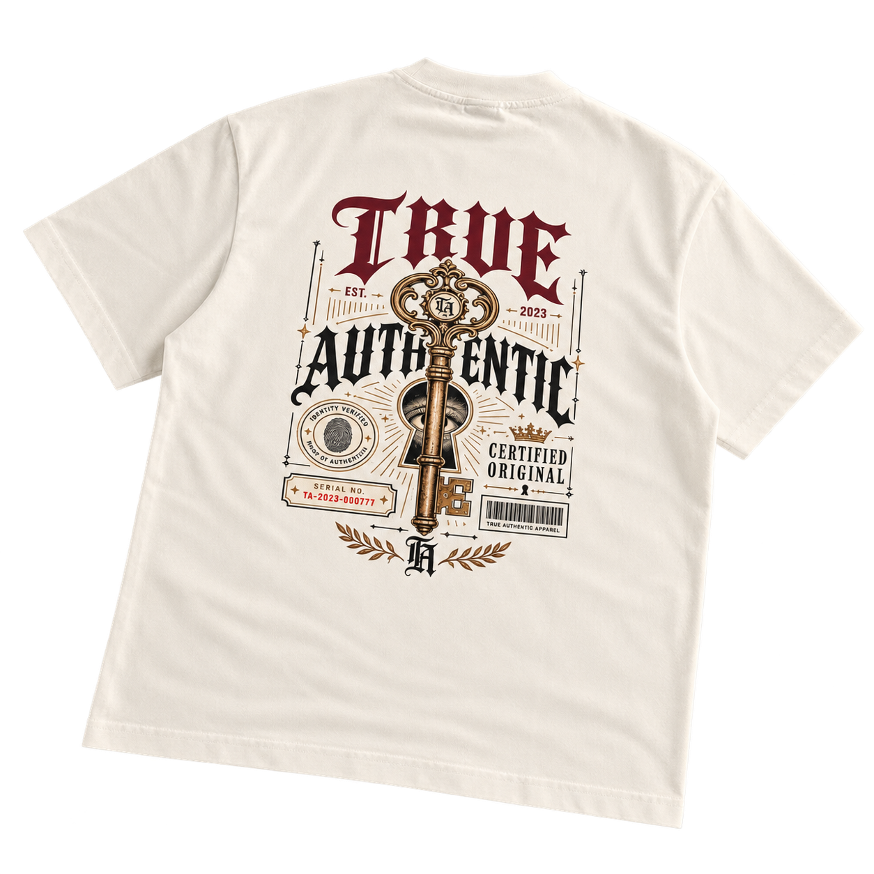 Key of Proof Tee – Proof of Identity Collection