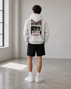 560GSM Unisex Composite Fleece Zip-Up Hoodie