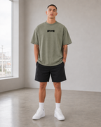 True Authentic 275 GSM Raw-Edge Pigment-Wash Streetwear T-Shirt