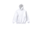 White hoodie on a white background