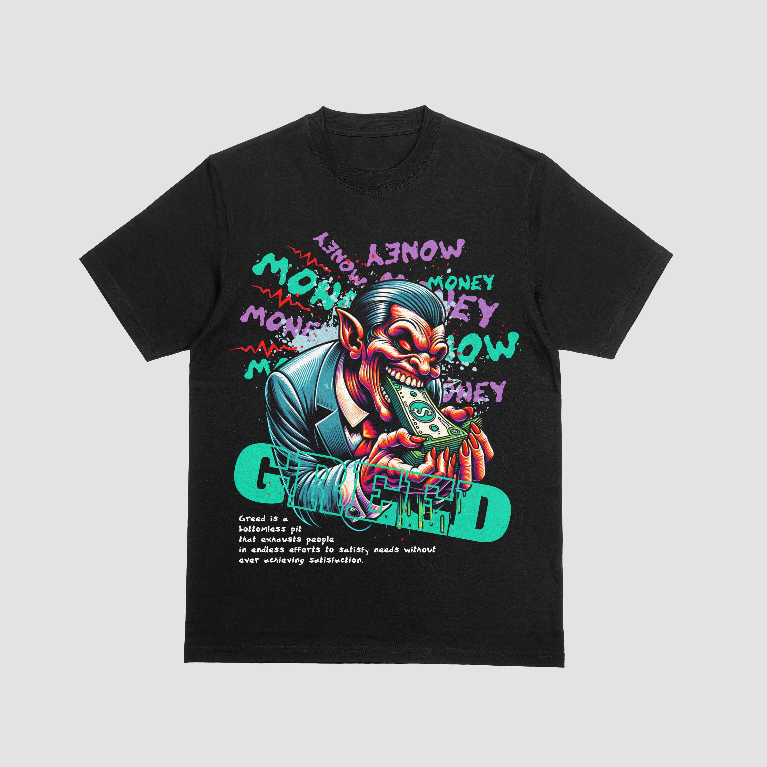 Greed (Heavyweight Tee 7.5 oz)
