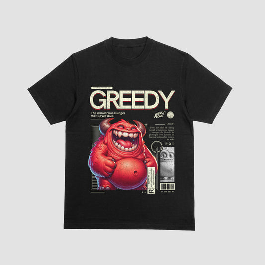 Greedy Monster (Heavyweight Tee 7.5 oz)