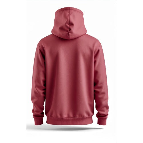Red Hoodie On White Background