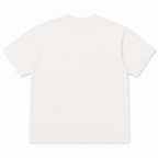 Plain white t-shirt on a white background