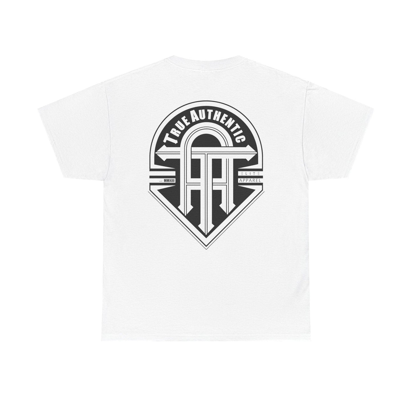 TRUE AUTHENTIC LOGO Unisex Heavy Cotton Tee - True Authentic Graphic T-Shirt - True Authentic Apparel 