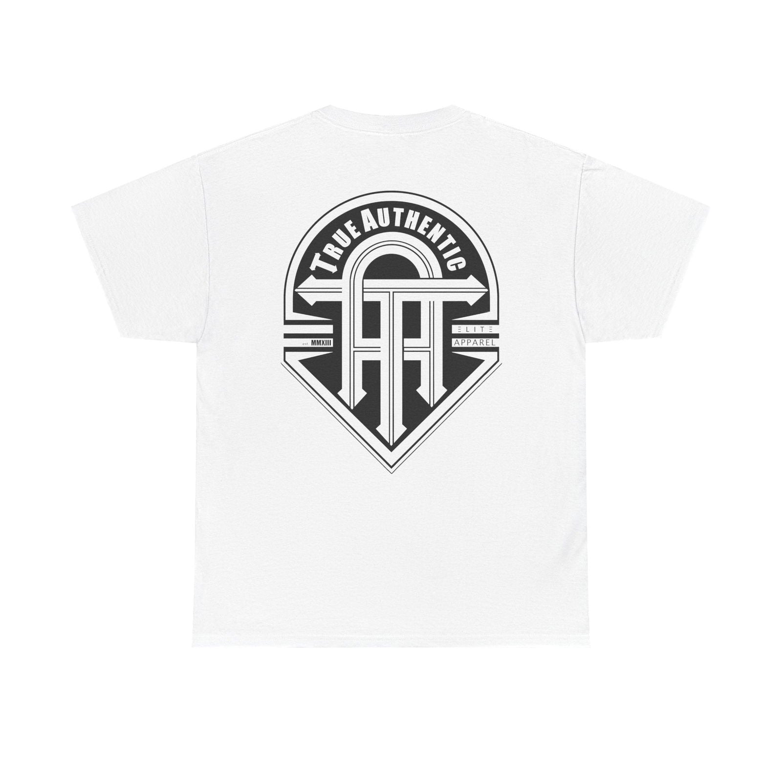 TRUE AUTHENTIC LOGO Unisex Heavy Cotton Tee - True Authentic Graphic T-Shirt - True Authentic Apparel 