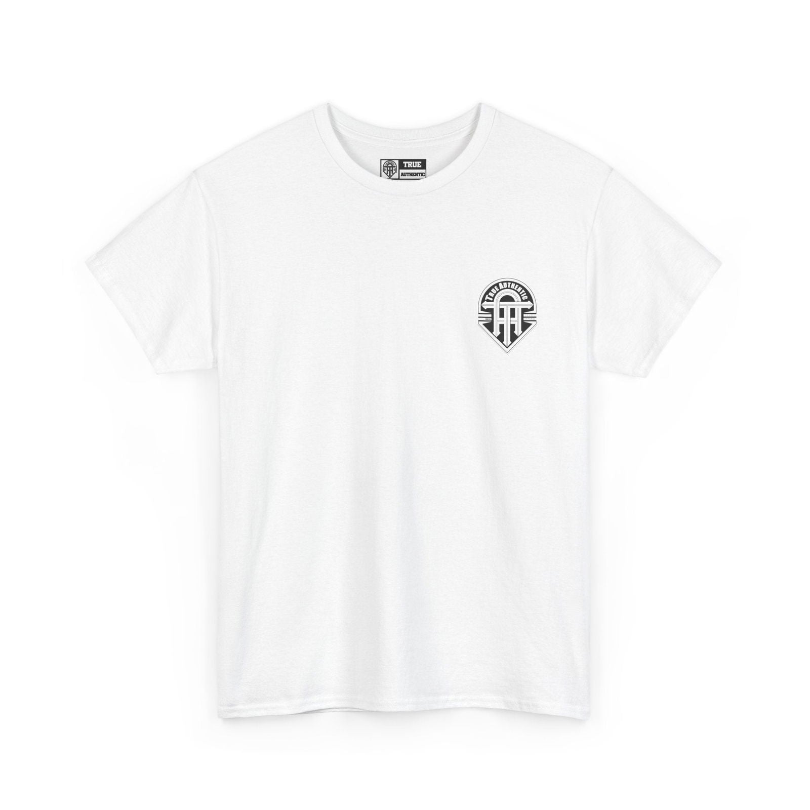 TRUE AUTHENTIC LOGO Unisex Heavy Cotton Tee - True Authentic Graphic T-Shirt - True Authentic Apparel 