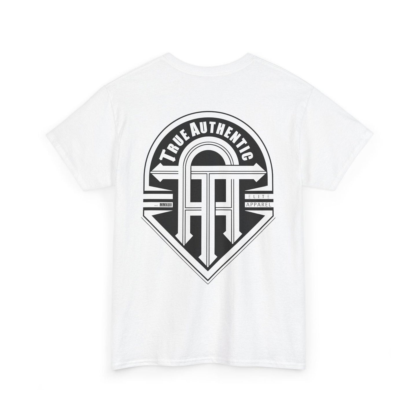 TRUE AUTHENTIC LOGO Unisex Heavy Cotton Tee - True Authentic Graphic T-Shirt - True Authentic Apparel 