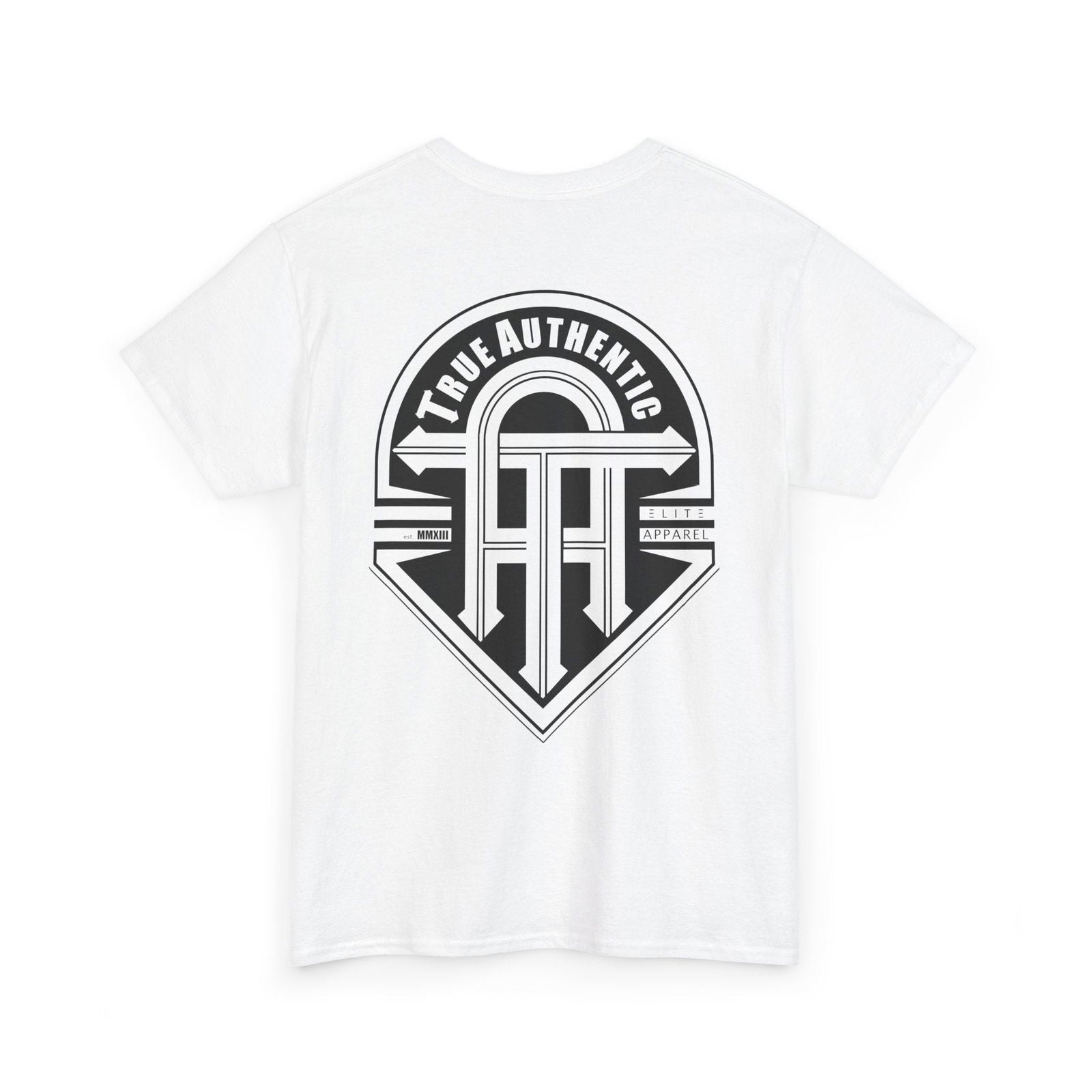 TRUE AUTHENTIC LOGO Unisex Heavy Cotton Tee - True Authentic Graphic T-Shirt - True Authentic Apparel 
