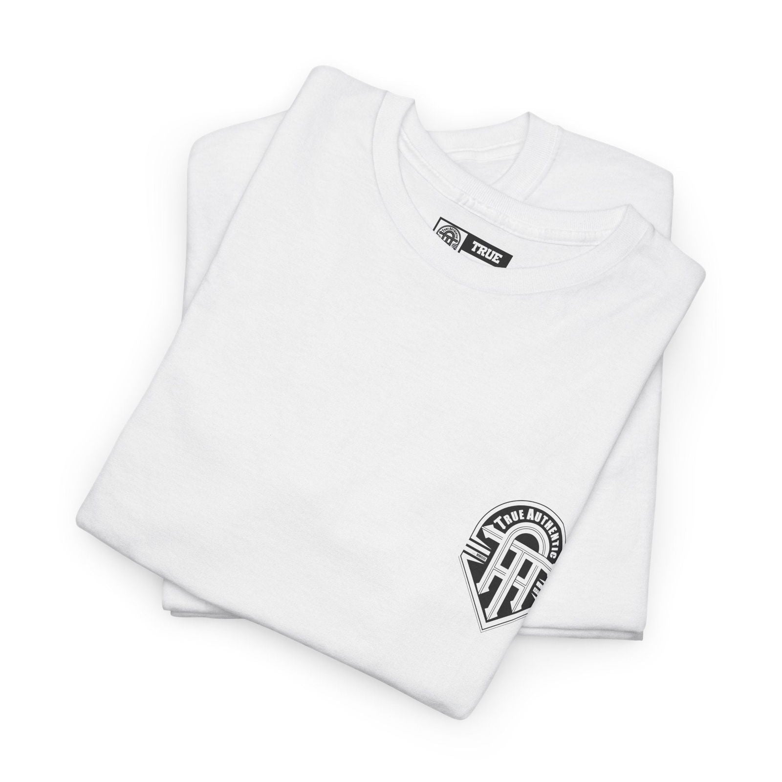 TRUE AUTHENTIC LOGO Unisex Heavy Cotton Tee - True Authentic Graphic T-Shirt - True Authentic Apparel 