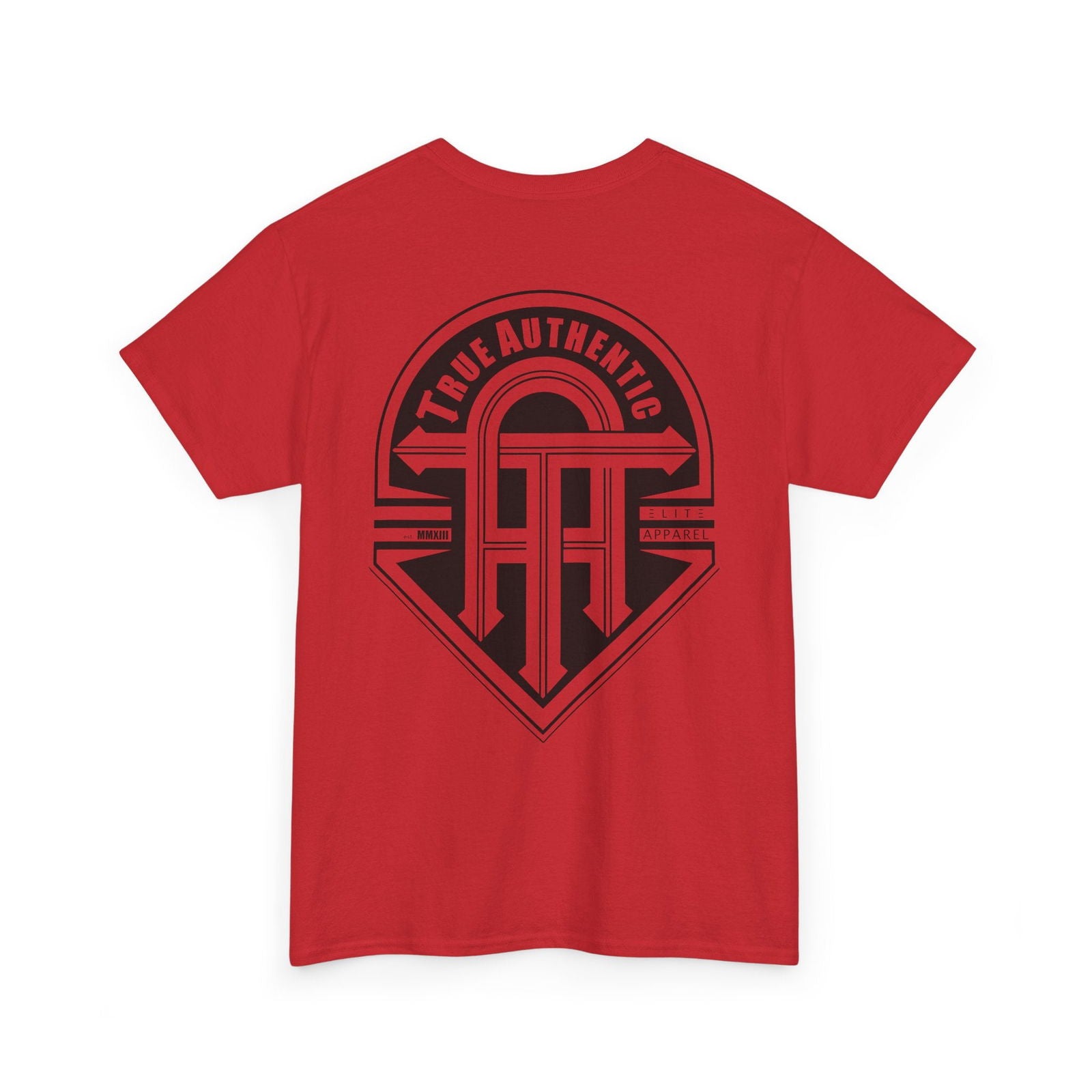 TRUE AUTHENTIC LOGO Unisex Heavy Cotton Tee - True Authentic Graphic T-Shirt - True Authentic Apparel 
