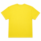 Yellow t-shirt on a white background