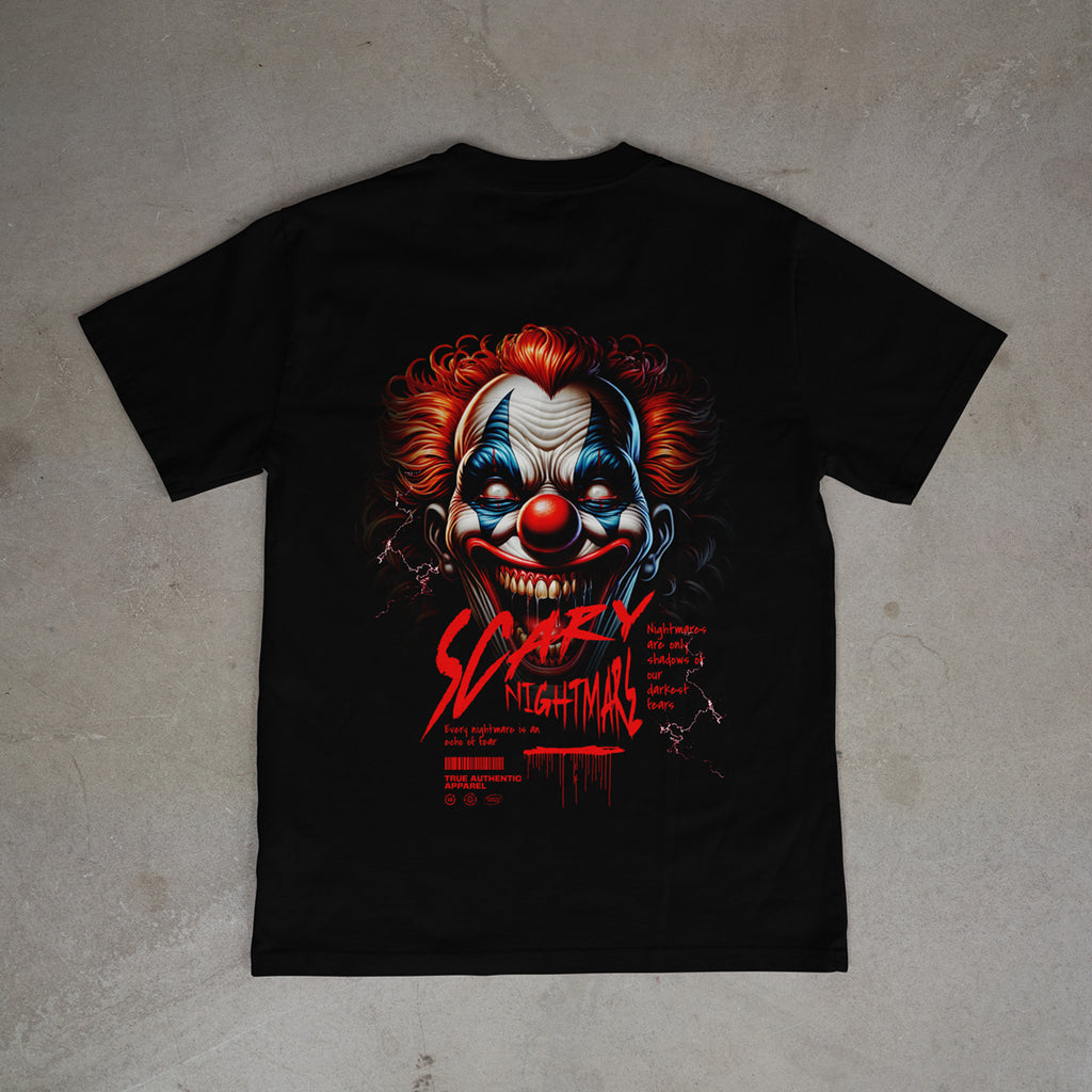 Scary Nightmare Clown Tee (Heavyweight 7.5 Ounces