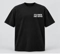 Designed for Life Graphic T-Shirt — Black — front view