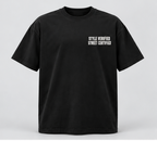 Designed for Life Graphic T-Shirt — Black — front view