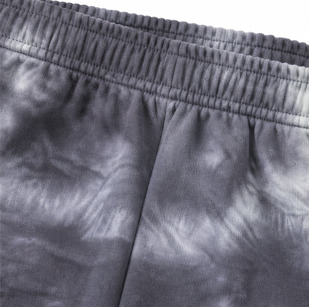 Dyed Sweatpants — Cloud Gray — detail view