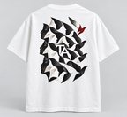 Flight of Identity Graphic T-Shirt — White — back view