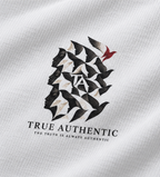 Flight of Identity Graphic T-Shirt — White — front detail view