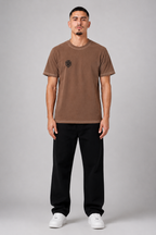 TRUE AUTHENTIC Hershey  Chocolate Luxury Streetwear T-Shirt with 2-Inch Rubber Chest Logo