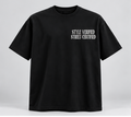 Los Angeles Collage Graphic T-Shirt — Black — front view
