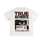 345GSM Unisex Solid-Color Heavyweight Crew Neck T-shirt White