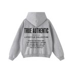 445GSM Unisex Heavyweight Dual-Zipper Hoodie Heather Grey