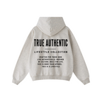 445GSM Unisex Heavyweight Dual-Zipper Hoodie Oatmeal Grey