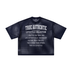 240GSM Men’s Boxy-Fit Mesh Layering T-Shirt Royal Blue