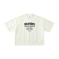 240GSM Men’s Boxy-Fit Mesh Layering T-Shirt Off White