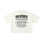 240GSM Men’s Boxy-Fit Mesh Layering T-Shirt Off White