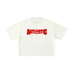 240GSM Men’s Boxy-Fit Mesh Layering T-Shirt Off White