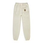 400GSM Unisex Heavyweight Pigment-Wash Pants Apricot Grey