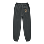 400GSM Unisex Heavyweight Pigment-Wash Pants Dark Grey