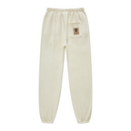 400GSM Unisex Heavyweight Pigment-Wash Pants Apricot Grey