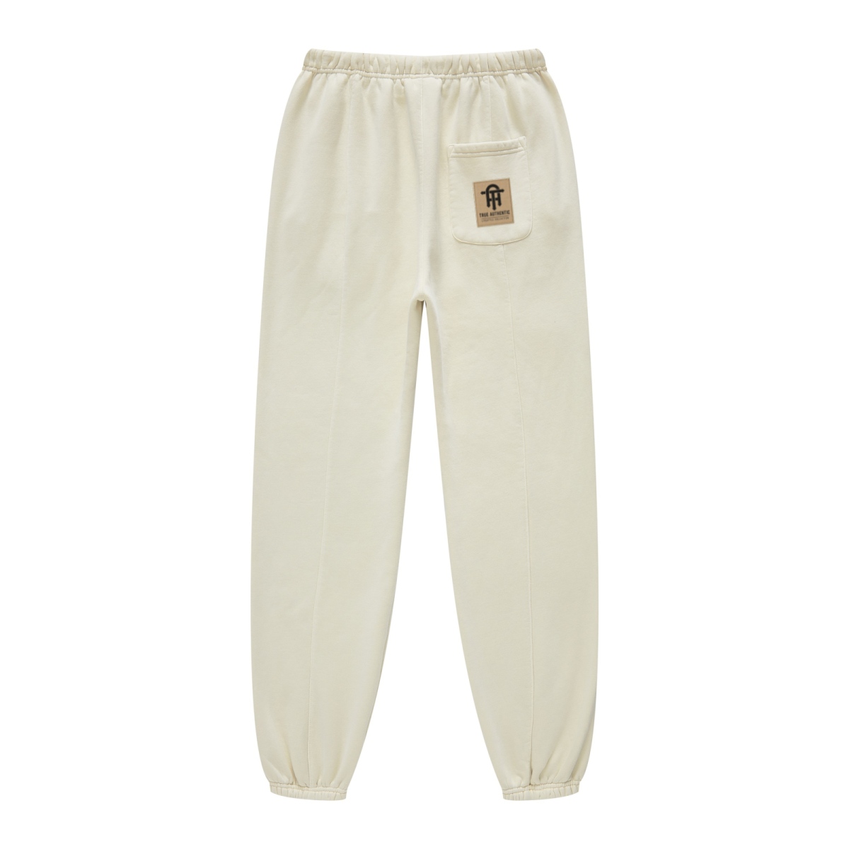 400GSM Unisex Heavyweight Pigment-Wash Pants Apricot Grey