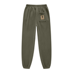 400GSM Unisex Heavyweight Pigment-Wash Pants Sage Green