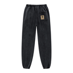 400GSM Unisex Heavyweight Pigment-Wash Pants Snow Wash Grey