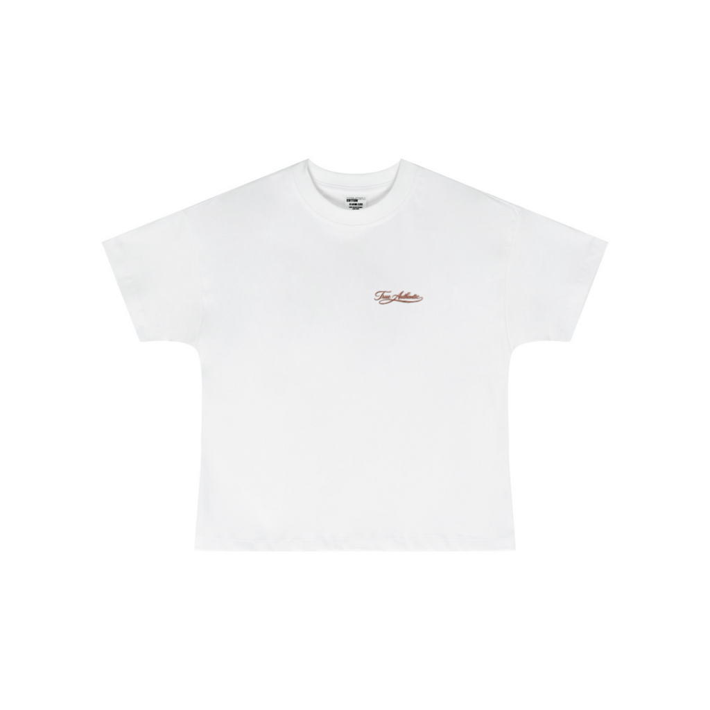 255GSM Women’s Long-Staple Cotton Jersey T-shirt Ivory White