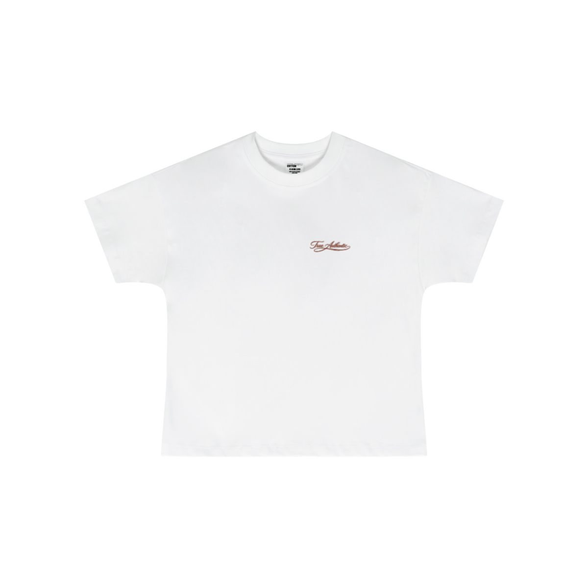 255GSM Women’s Long-Staple Cotton Jersey T-shirt Ivory White
