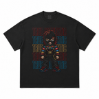 True Authentic Character Ski Mask 305GSM Unisex FOG Earth-Tone 20-Color Drop-Shoulder T-shirt