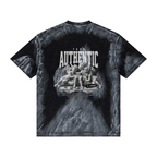 260GSM Unisex Painted Pigment-Wash T-shirt Snowflake Grey