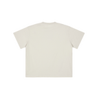 230GSM Unisex Raw-Hem Cooling Sports T-shirt Sand Apricot