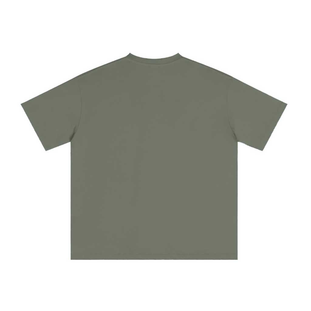 235GSM Men's cool-touch Crew Neck T-shirt Green
