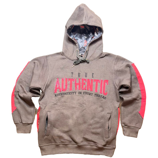 True Authentic Distressed Hoodie